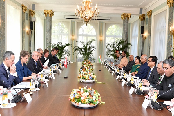 Switzerland-India partnership is a special one: President Kovind