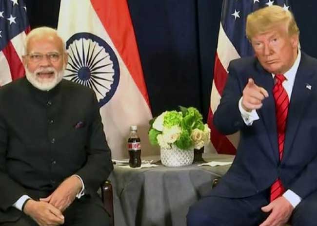 PM Modi has given a strong message to Pakistan Said Trump