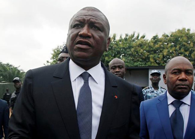 Ivory Coast Defence Minister Hamed Bakayoko named prime minister