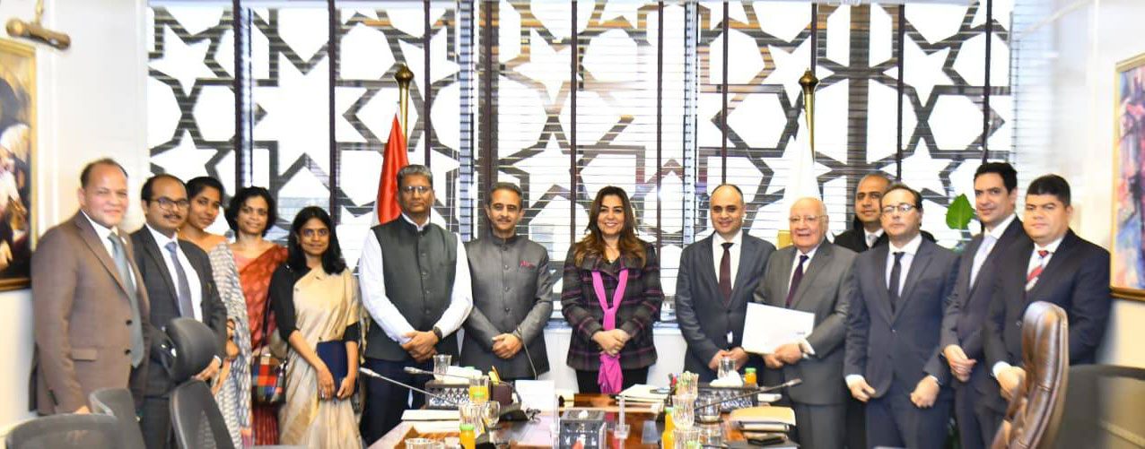 Dr Manal Awad and Kirtivardan Singh