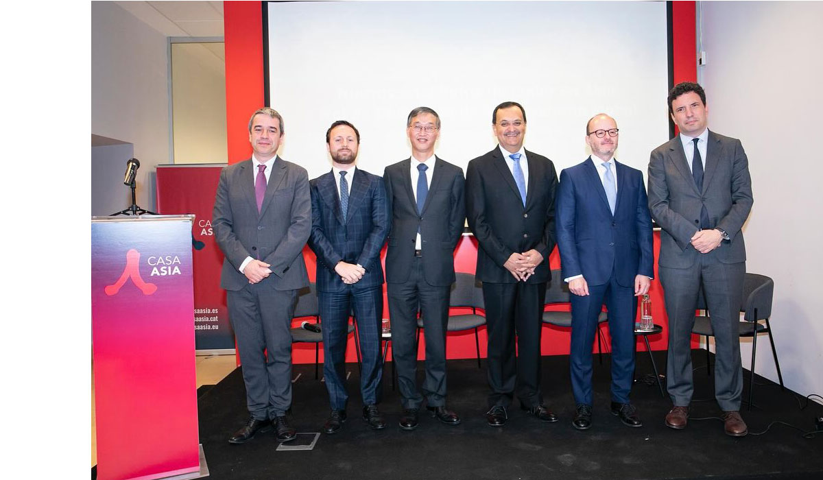 Asia is the new hub: Ambassador Dinesh K Patnaik addressed a group of diplomats