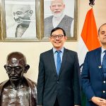Consul General Sh. Pratik Mathur met with Singaporean CG Mr. Loh Tuck Keat