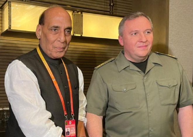 Indian Defence Minister Rajnath Singh Holds Bilateral Discussions with Defence Ministers of Belarus, Tajikistan, Kazakhstan in China