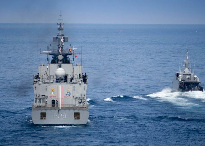 Indian and Philippine Navies Conduct First Joint Sail in South China Sea