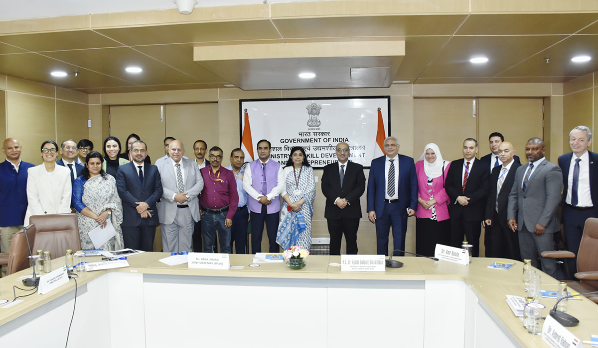 India and Egypt deliberate to strengthen ties through avenues of strategic collaboration in skill development