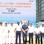 India Begins Building First Indigenous Hovercraft for Coast Guard at Goa Shipyard