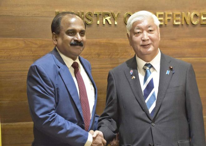 Sri Lanka, Japan holds talks on strengthening defence ties