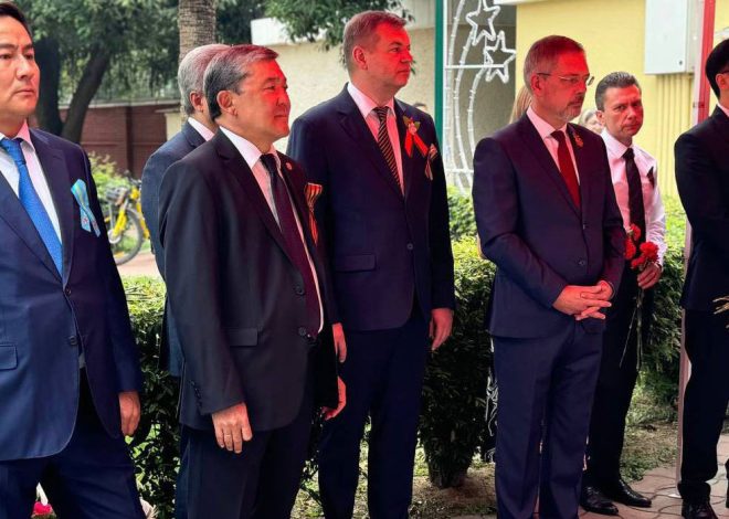 The Russian Embassy in India hosted a solemn rally on the occasion of the 80th anniversary of the Victory Day