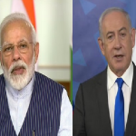 Modi and Israeli PM Netanyahu