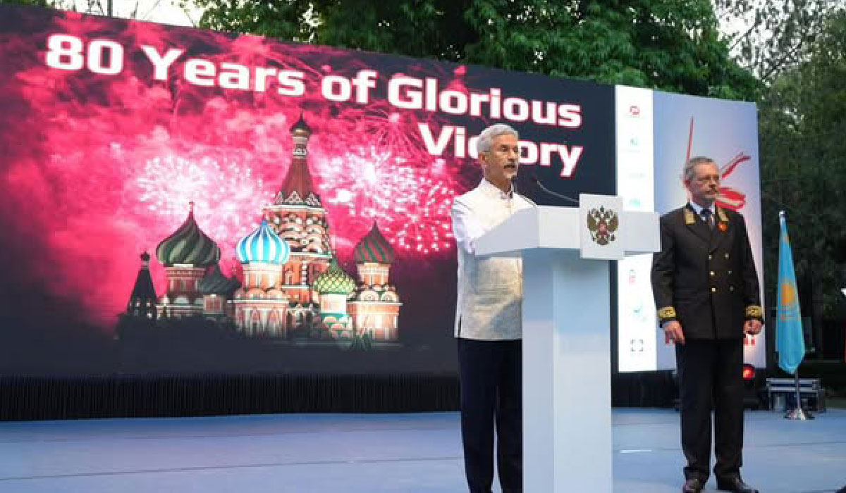 The Victory Day celebrations at Russian Embassy in India