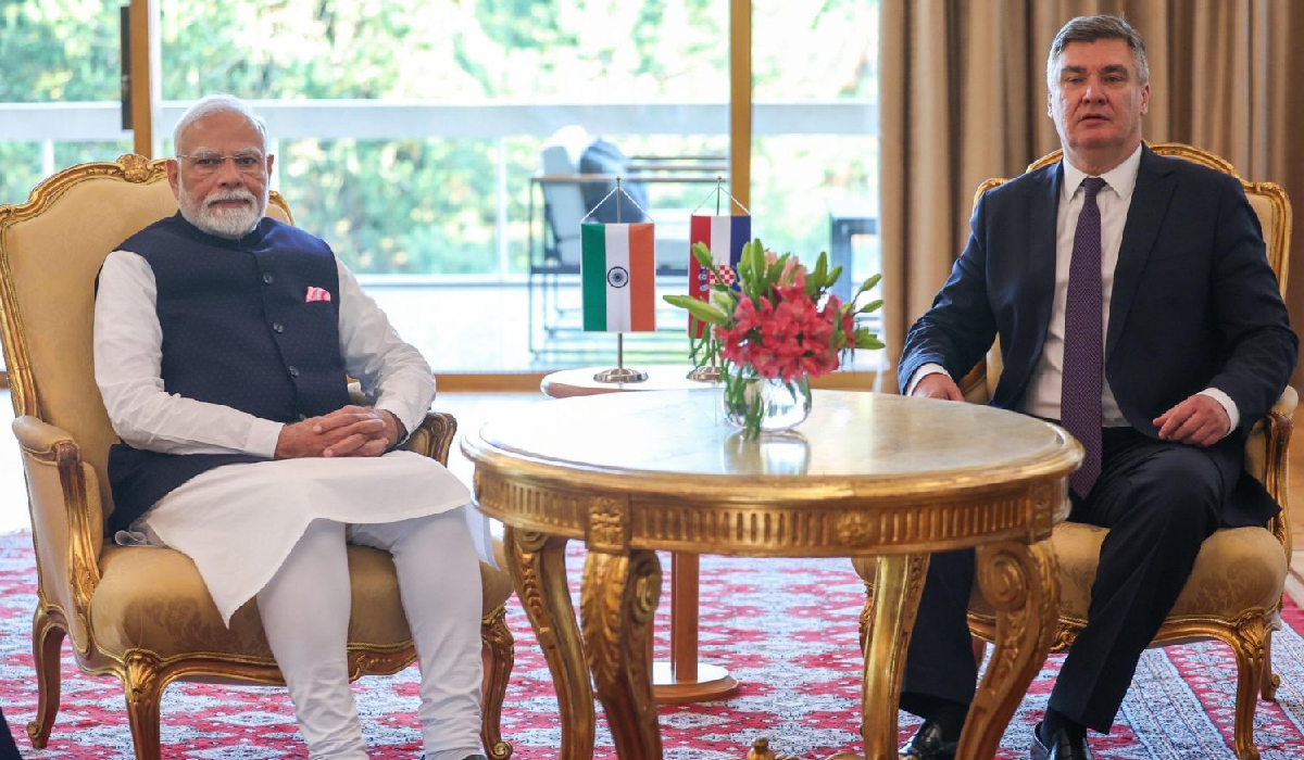 PM Modi, Croatian President Milanović Strengthen Bilateral Ties in Zagreb