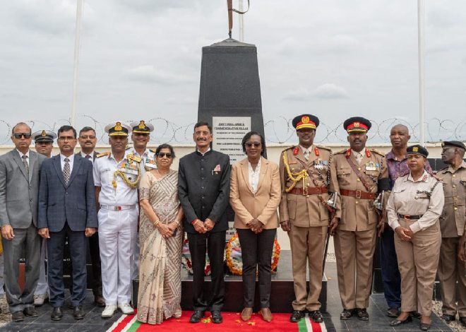 Nations Unite: India and Kenya Honour World War I Soldiers with India-Africa commemorative Memorial Pillar