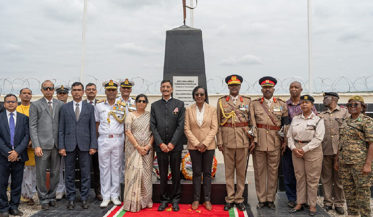 Nations Unite: India and Kenya Honour World War I Soldiers with India-Africa commemorative Memorial Pillar