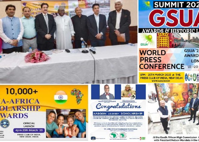 AASGON Launches 10,000+ India-Africa Scholarships to Advance Educational Equity in the Global South