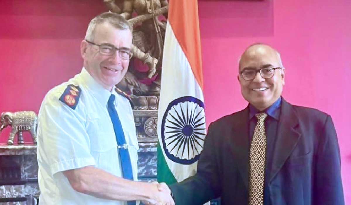 Ambassador Akhilesh Mishra Meets Garda Commissioner to Discuss Bilateral Cooperation and Community Safety