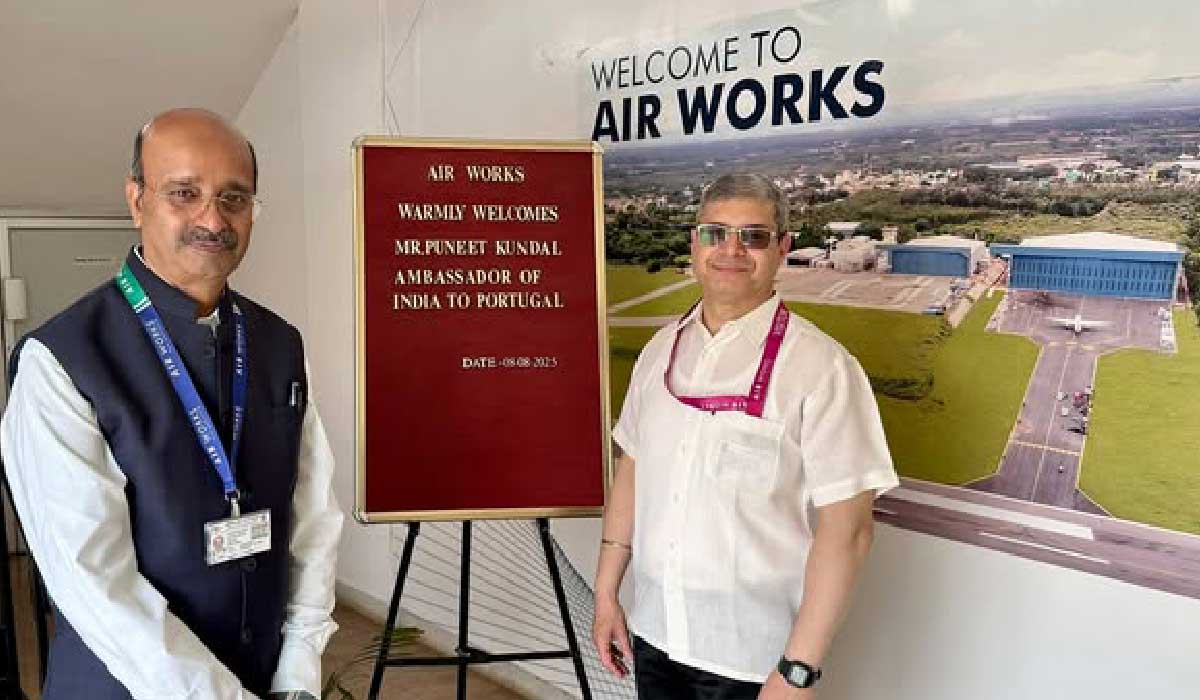 H.E Ambassador Puneet Kundal visited Airworks