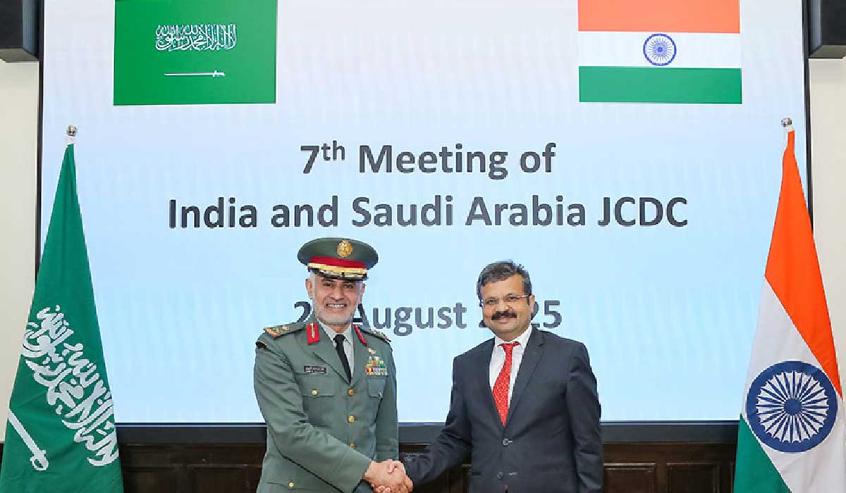 India and Saudi Arabia Strengthen Military Ties at 7th Defence Cooperation Meeting