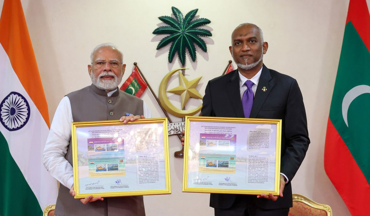 India, Maldives Sign 6 MoUs; ₹4,850 Crore Credit Announced During Modi-Muizzu Talks