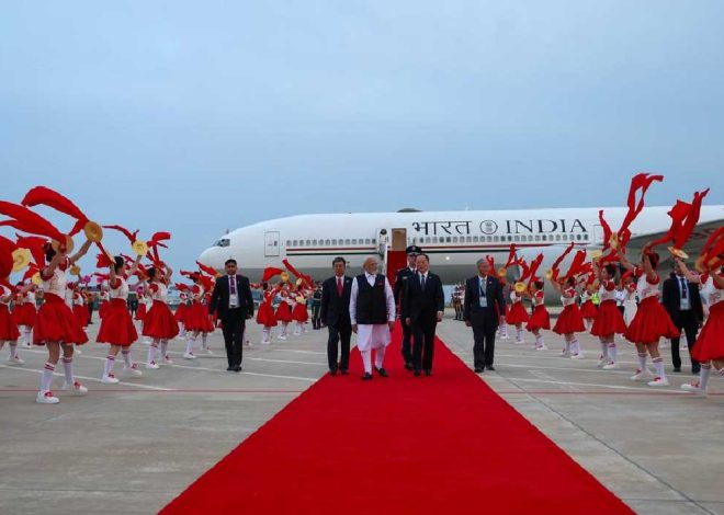 PM Modi Arrives in Tianjin, China, for 25th SCO Summit to Strengthen Regional Ties