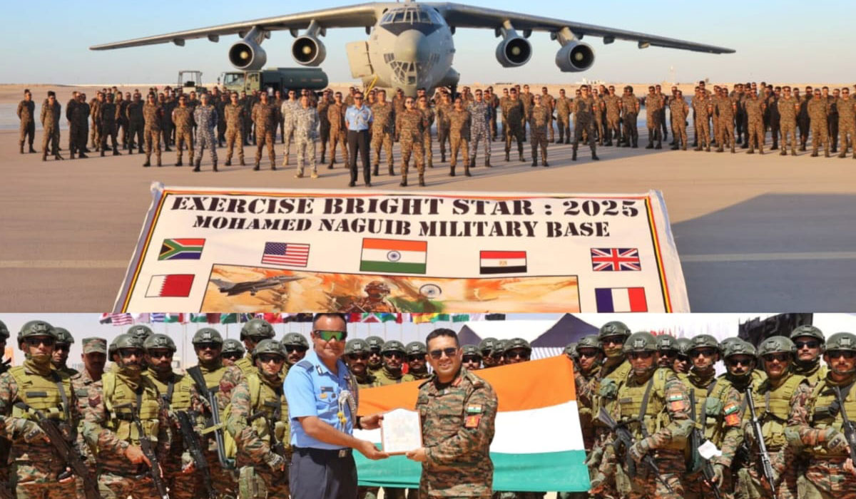 India Participates in the Egyptian-American Joint Military Exercise “Bright Star 2025”: The Largest in the Region