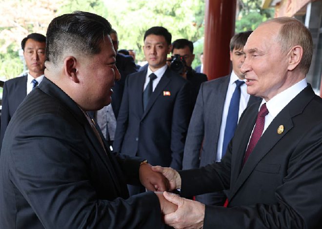 Kim Jong-un Pledges Full Support to Russia as Putin Thanks North Korea for War Aid