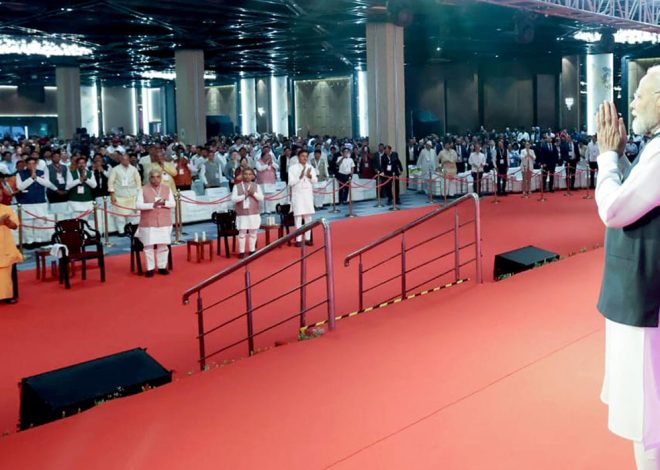 PM Modi Inaugurates UP International Trade Show 2025, Highlights India’s Progress and Reform Agenda