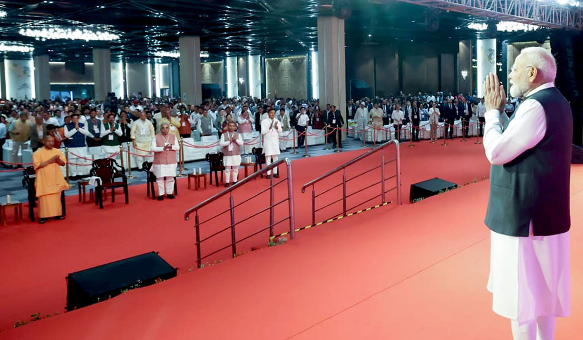 PM Modi Inaugurates UP International Trade Show 2025, Highlights India’s Progress and Reform Agenda