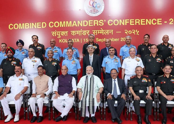 Defence Preparedness in Focus as PM Modi Reviews Combined Commanders’ Conference (CCC) Meet in Kolkata
