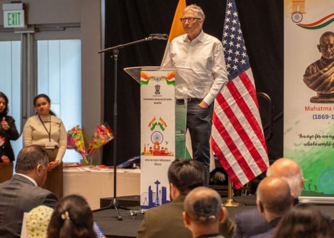 India Recognized as Global Innovation Leader at Gandhi Jayanti Celebration in Seattle