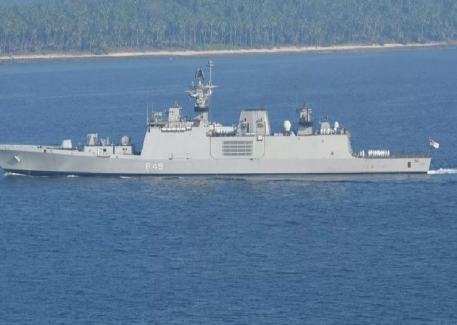 INS Sahyadri Makes Strategic Port Call in Malaysia, Strengthening Indo-Pacific Maritime Ties