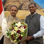 India’s Union Minister Kirti Vardhan Singh Arrives in Cairo to Represent at Gaza Peace Summit