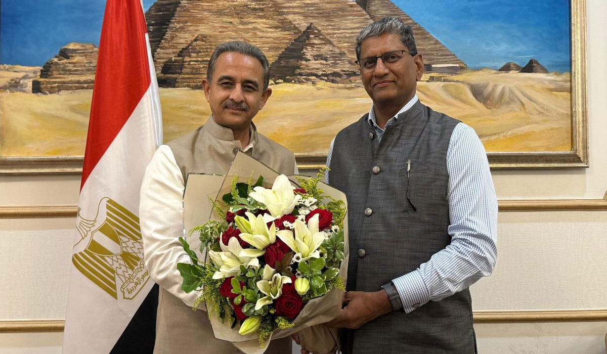 India’s Union Minister Kirti Vardhan Singh Arrives in Cairo to Represent at Gaza Peace Summit