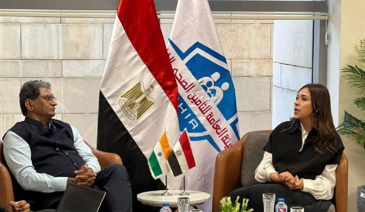 Egypt Explores Ways to Benefit from India’s Experience in Implementing the Comprehensive Insurance System