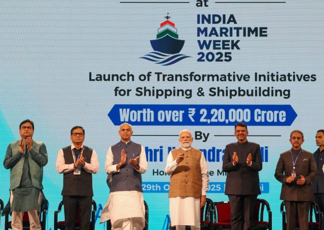 Modi Calls on Global Investors to Join India’s Blue Economy Growth Journey