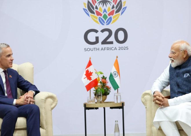 Modi and Carney Forge New Momentum for India–Canada Partnership at G20