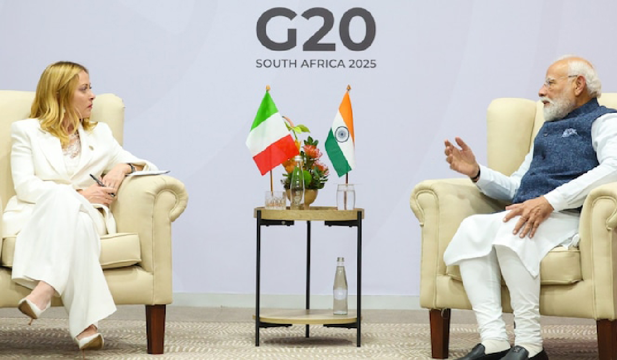 Modi and Meloni Launch India–Italy Initiative to Combat Terror Financing at G20