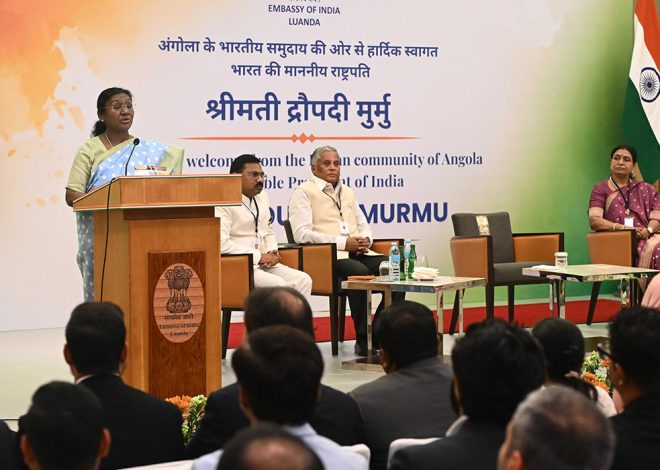 India–Angola Relations Strengthened During President Droupadi Murmu’s Historic Visit