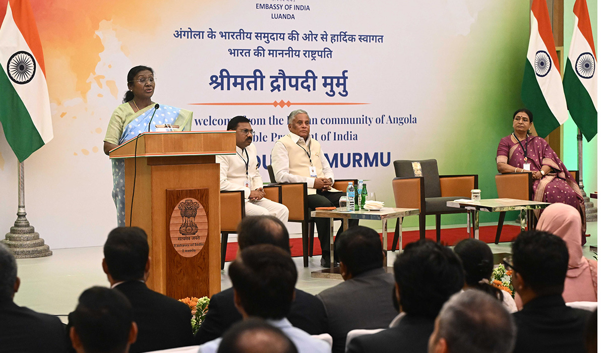 India–Angola Relations Strengthened During President Droupadi Murmu’s Historic Visit