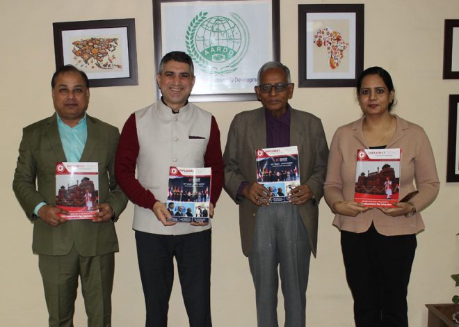 Mr. Rami Qtaishat with Diplomat Today Team Highlights Global Cooperation and Sustainability