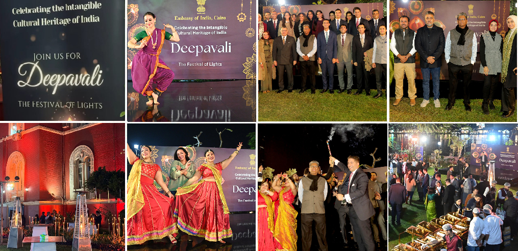 The Indian Embassy in Egypt Celebrates Diwali’s Inscription on UNESCO’s Intangible Cultural Heritage List