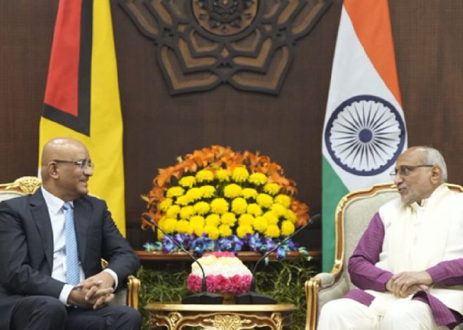 India – Guyana Ties Gather Momentum as Vice-Presidents Hold Talks in New Delhi