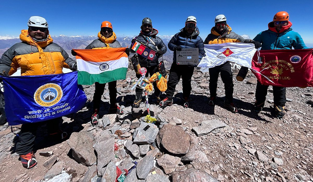 Indian Mountaineers Scale Mt Aconcagua, Marking Major Achievement Abroad