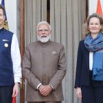 Narendra Modi and Highness Hereditary Prince Alois of Liechtenstein
