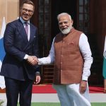 President Alexander Stubb with PM Narendra Modi