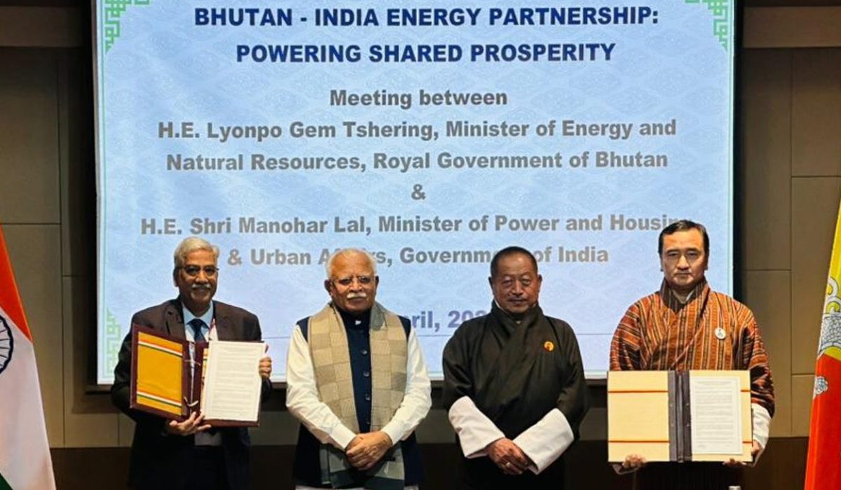 Powering Progress Together: India and Bhutan Elevate Their Energy Alliance