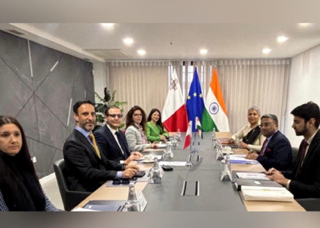 India and Malta Strengthen Ties at Fourth Foreign Office Consultations in Valletta