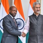 EAM Dr. S. Jaishankar and The Rt. Honourable Dr. Denzil L. Douglas