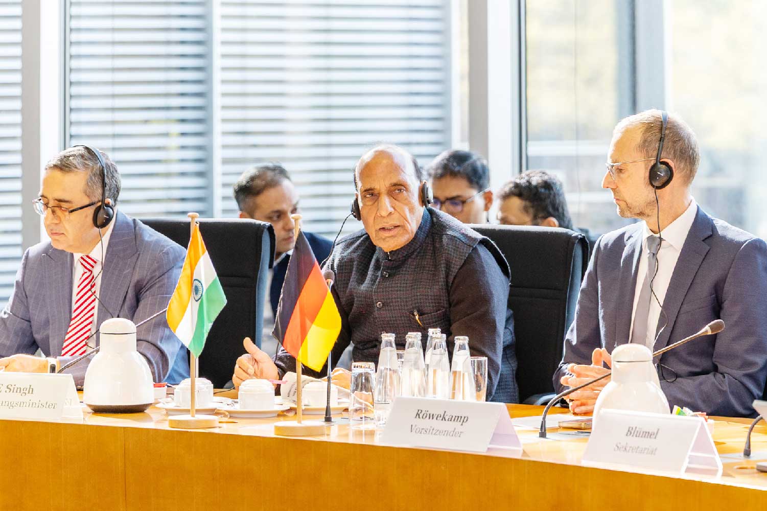 Bridging Continents: Rajnath Singh Harnesses Diaspora Power in Berlin