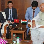 Union Minister for Defence, Shri Rajnath Singh, and Deputy Prime Minister and Minister of National Defence of Vietnam, General Phan Van Giang