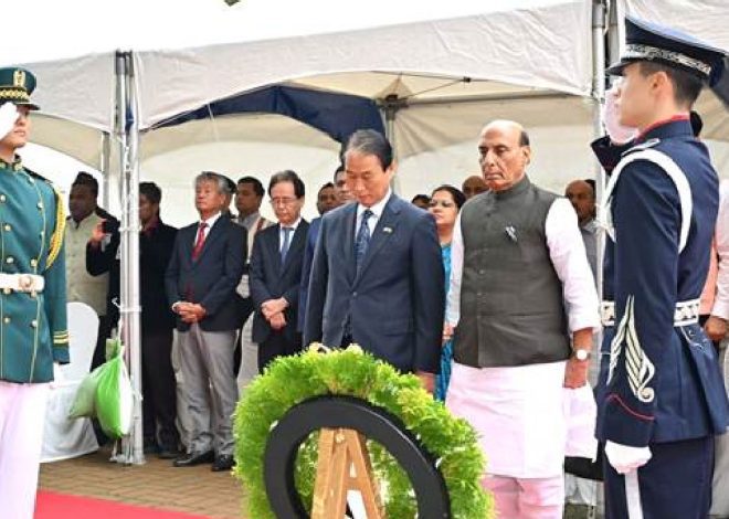 India Honours Korean War Legacy in Seoul: Rajnath Singh Inaugurates Indian War Memorial at Imjingak Park